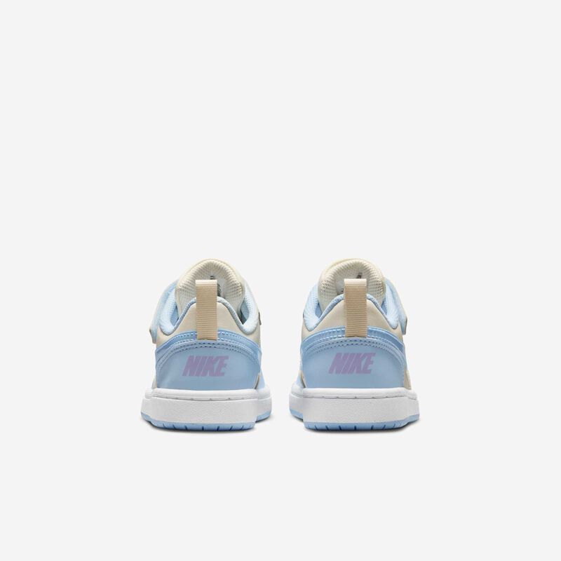 Nike Court Borough Low Recraft, Perla suave/Hortensias/Blanco/Azul celestino, hi-res