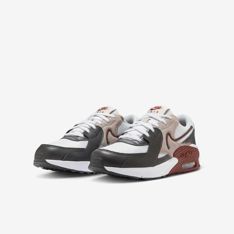 Nike Air Max Excee, Platino Puro/Antracita/Gris Universitario/Equipo Rojo Oscuro, hi-res
