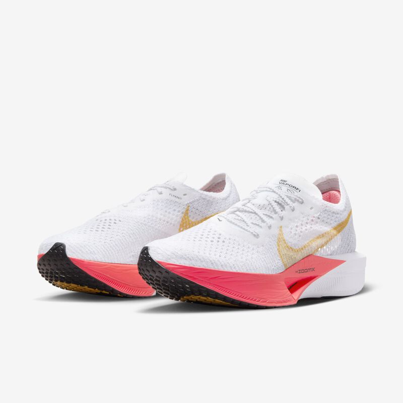 Nike Vaporfly 3, Blanco/Coral marino/Platino puro/Oro topacio, hi-res