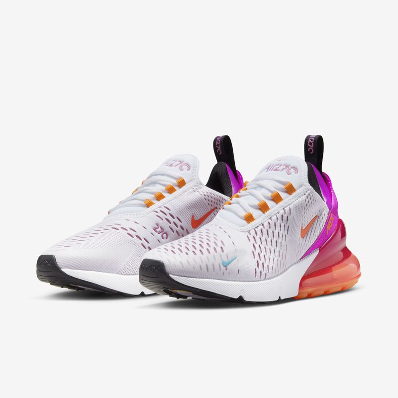 Nike Air Max 270, Blanco/Sueño fucsia/Fucsia activo/Carmesí brillante, hi-res