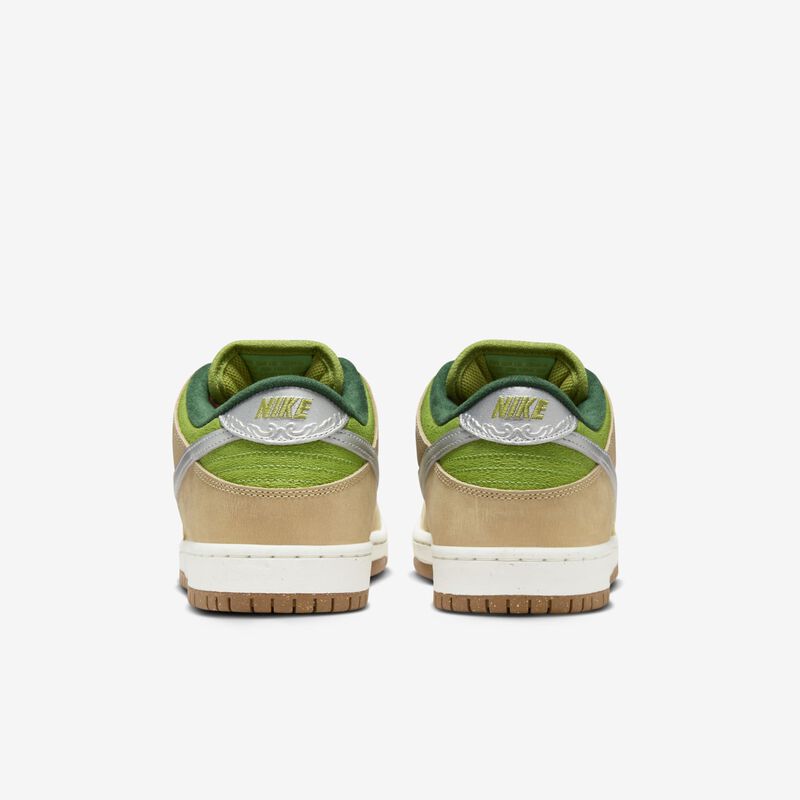 Nike SB Dunk Low Pro, Sésamo/Pera/Abeto/Plata Metalizado, hi-res