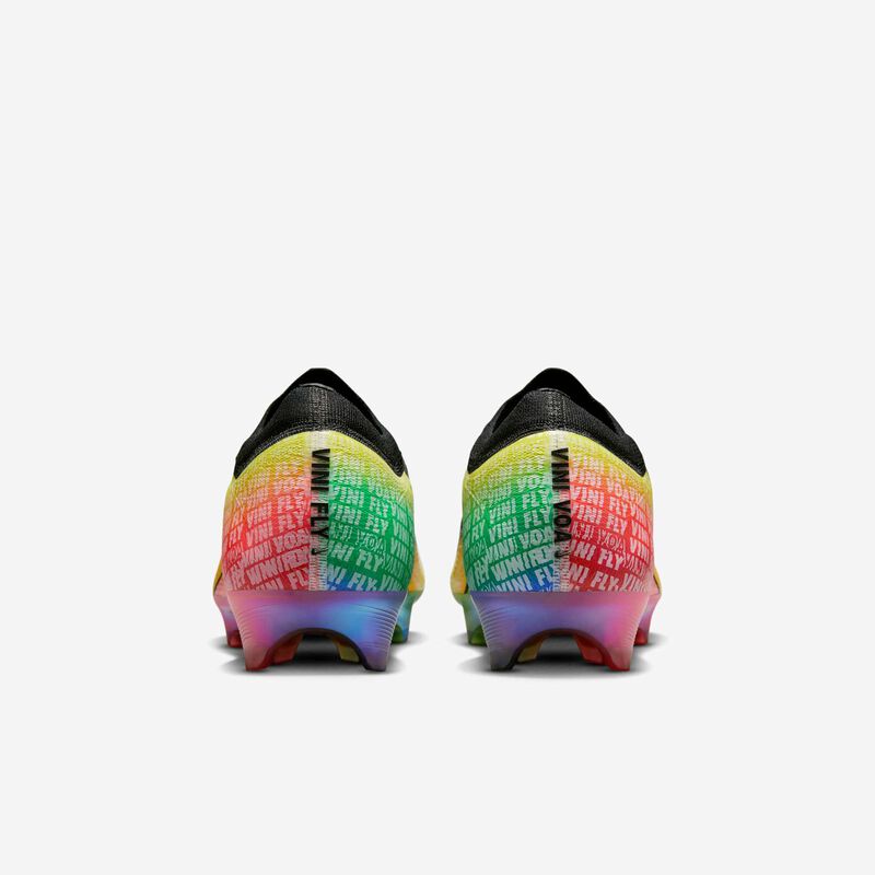 Nike Mercurial Vapor 16 Elite "Vini Jr.", Negro/Amarillo Dinámico Verde Chispa Alza, hi-res