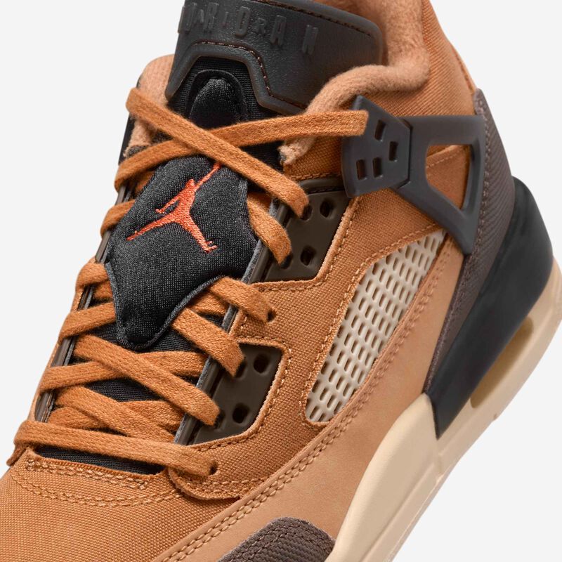 Jordan Spizike Low, Lino/Barroco Marrón-Negro-Arena Ventisca, hi-res