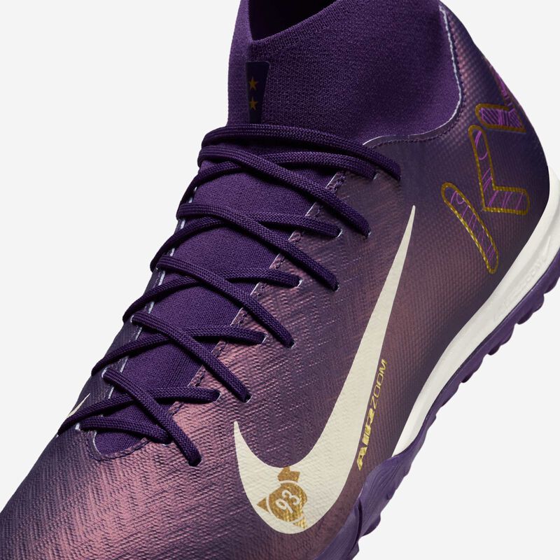 Nike Mercurial Superfly 10 Academy "Kylian Mbappé", Morado Grandioso/Marfil Pálido, hi-res