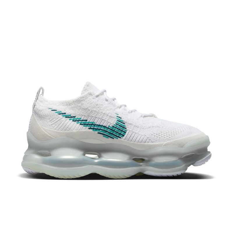 Nike Air Max Scorpion Flyknit, Blanco/Geode teal-blanco-blanco, hi-res