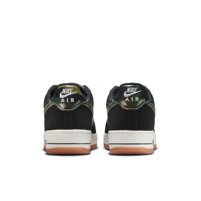 Nike Air Force 1 Low Retro, Blanco/Negro-Chicle Marrón Med-Blanco Cumbre, hi-res