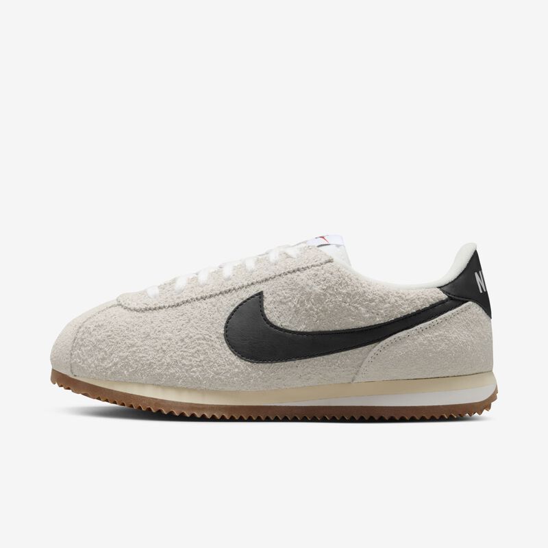 Nike Cortez Vintage, Summit Blanco/Negro-Muselina-Goma Marrón Medio, hi-res