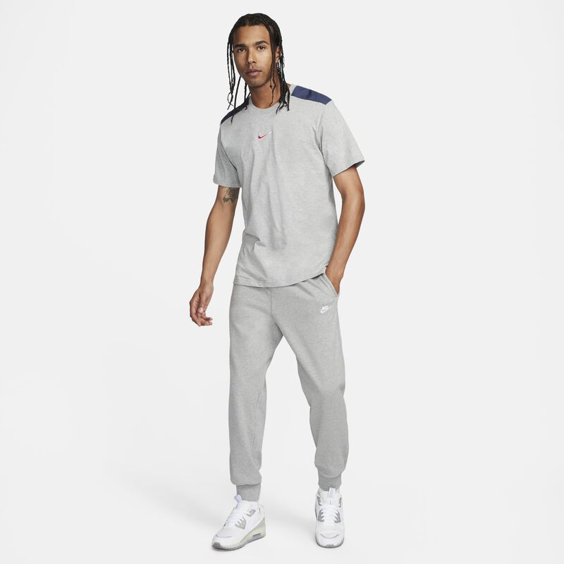 Nike Club, Gris Oscuro Jaspeado/Blanco, hi-res