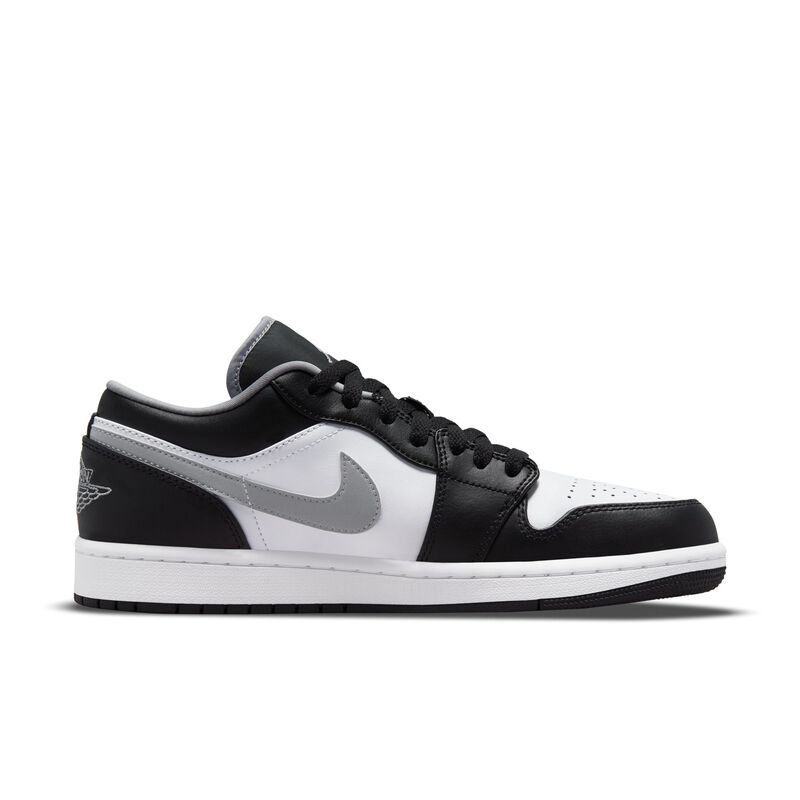 Air Jordan 1 Low, Negro/Blanco/Gris part&iacute;cula, hi-res