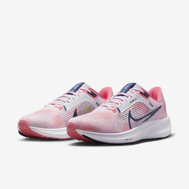 Nike Pegasus 40 Premium, Rosa perla/Coral Tiza/Blanco/Azul marino medianoche, hi-res