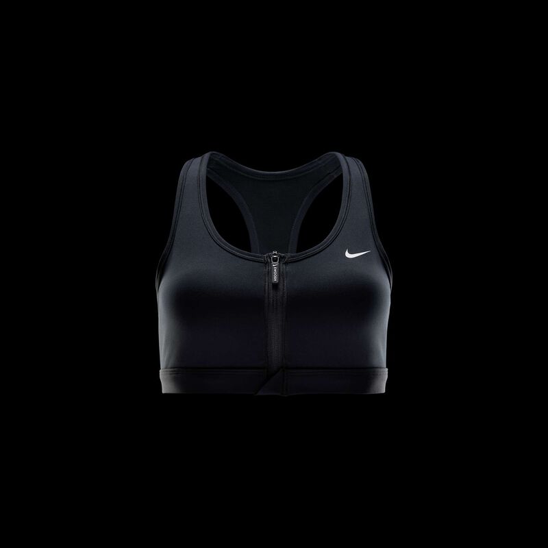 Nike Swoosh Front Zip, Negro/Negro/Blanco, hi-res