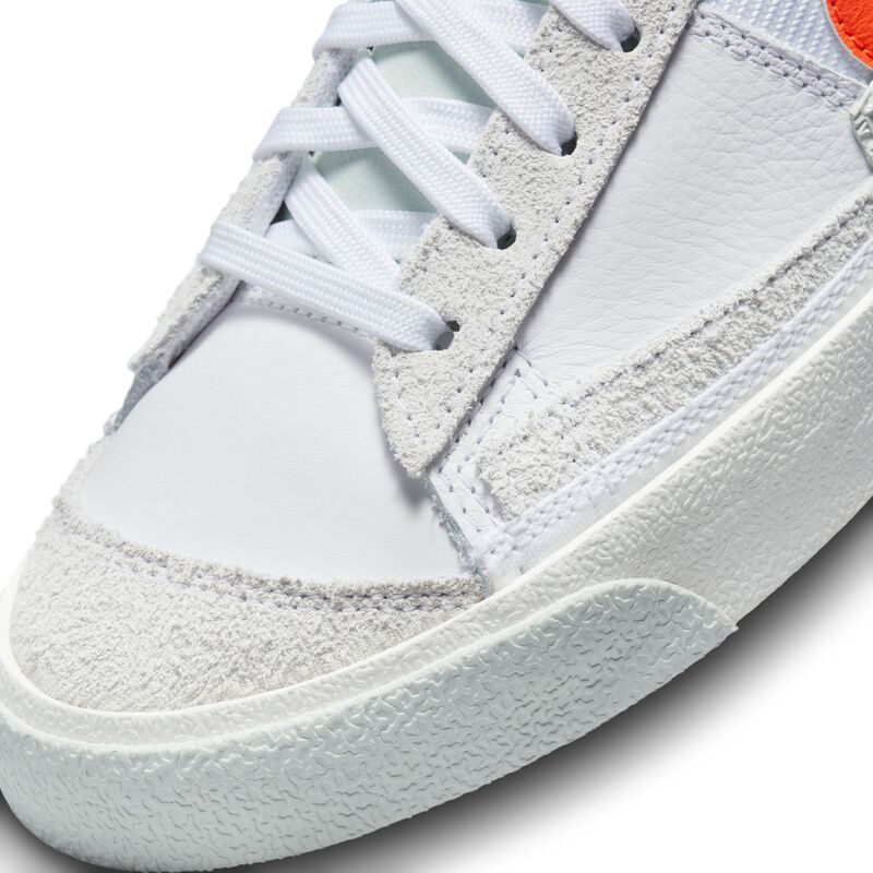 Nike Blazer Mid Pro Club, Blanco/Vela/Plata claro/Naranja de seguridad, hi-res