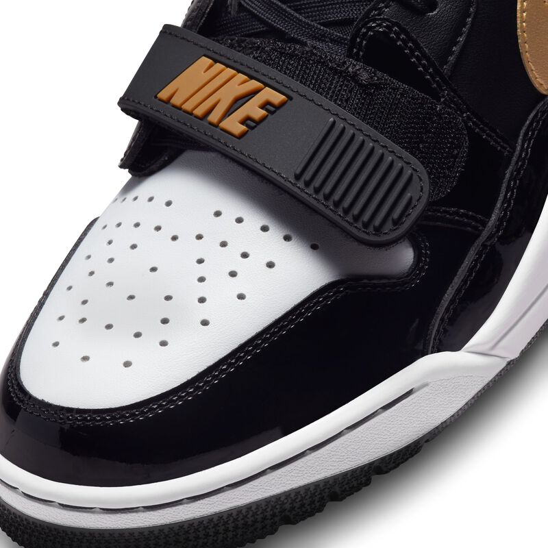 Air Jordan Legacy 312 Low, Negro/Blanco/Oro metalizado, hi-res