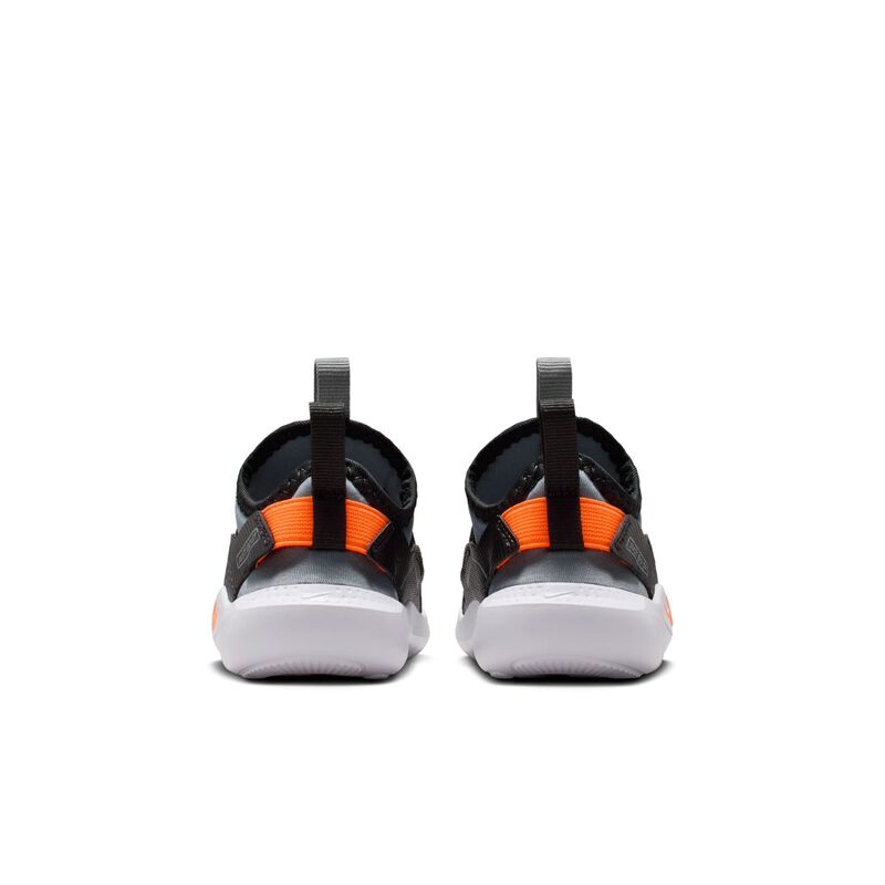 Nike Flex Runner 4, Gris Fr&iacute;o/Naranja Total-Negro-Blanco, hi-res