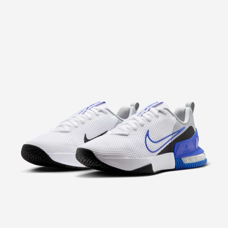 Nike Air Max Alpha Trainer 6, Blanco/Gris Humo Claro/Negro/Hiperroyal, hi-res