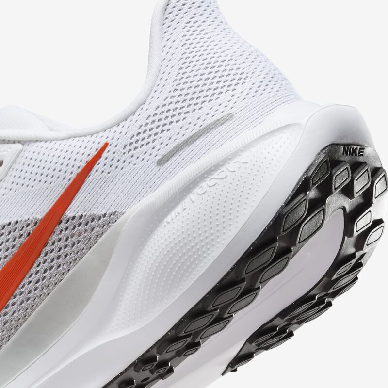 Nike Pegasus 41, Blanco/Rojo Picante-Gris Lobo-Negro, hi-res