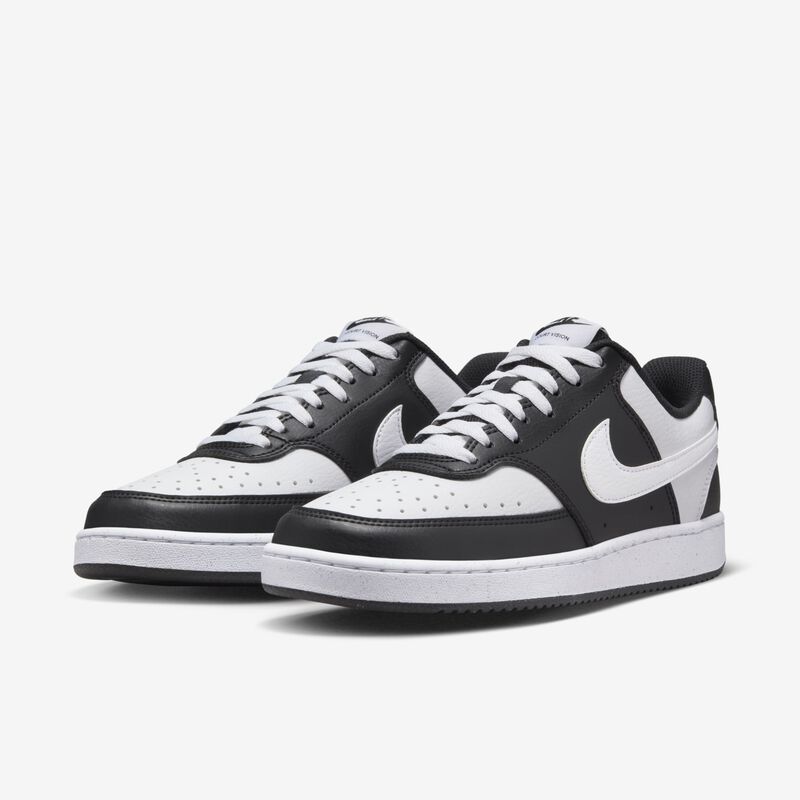 Nike Court Vision Low Next Nature, Negro/Blanco, hi-res