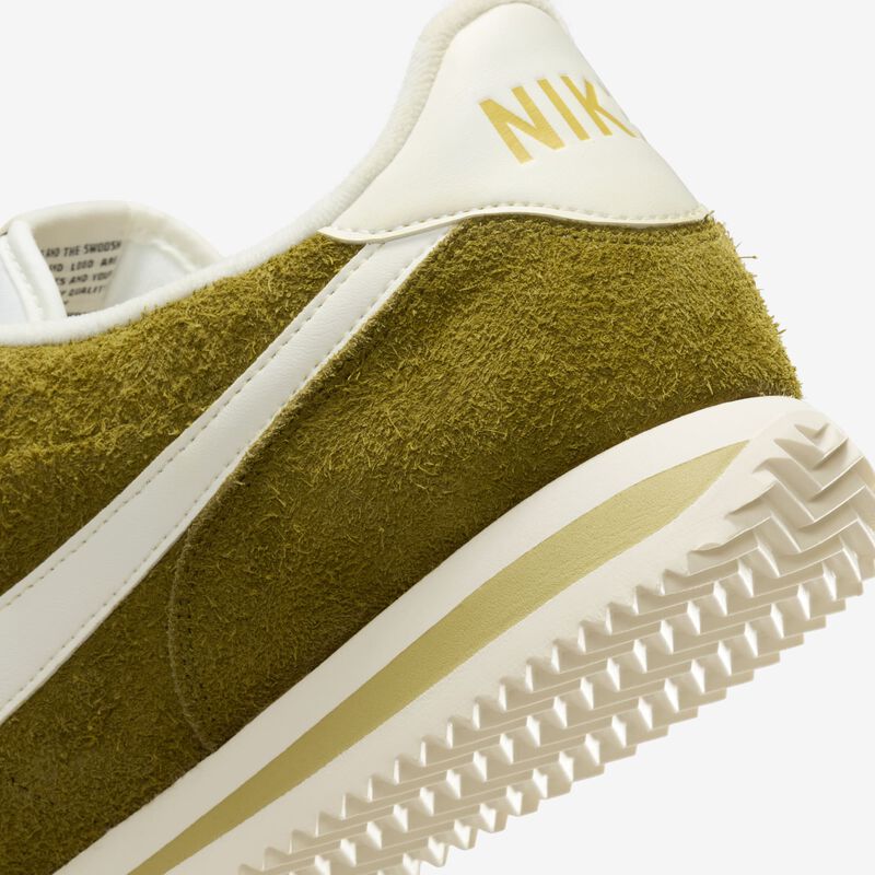 Nike Cortez SE Suede, Musgo Del Pacífico/Oro Infinito/Muselina/Vela, hi-res