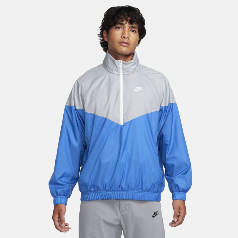 Nike Sportswear Windrunner, Gris lobo/Azul estrella/Blanco, hi-res