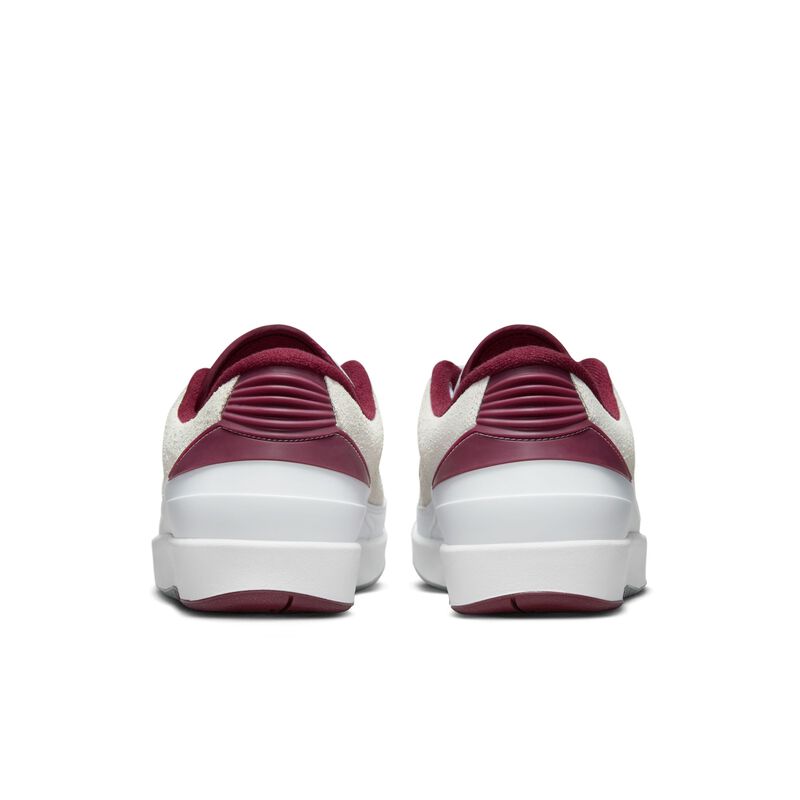 Air Jordan 2 Retro Low, Blanco/Gris Acero Claro/Rojo Cerezo, hi-res
