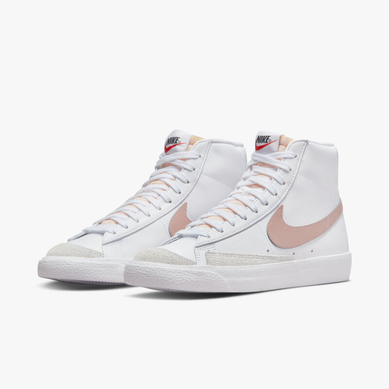 Nike Blazer Mid '77, Blanco/Melocotón/Blanco Cumbre/Rosa Oxford, hi-res