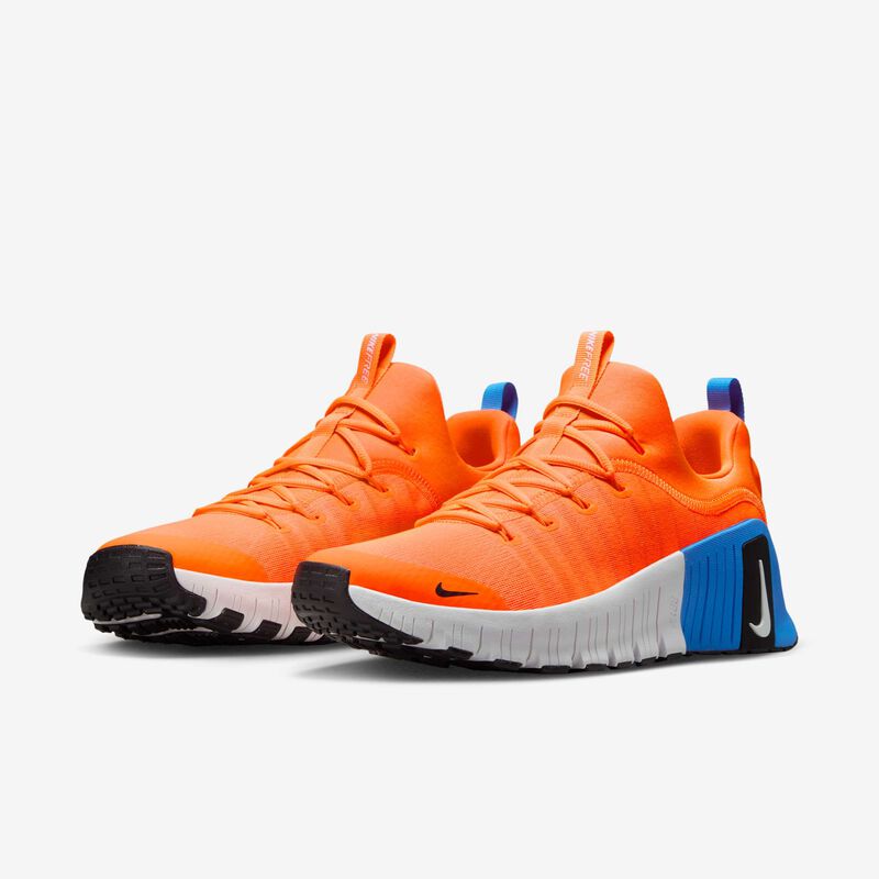 Nike Free Metcon 6, Total Naranja/Azul Foto/Negro/Blanco, hi-res