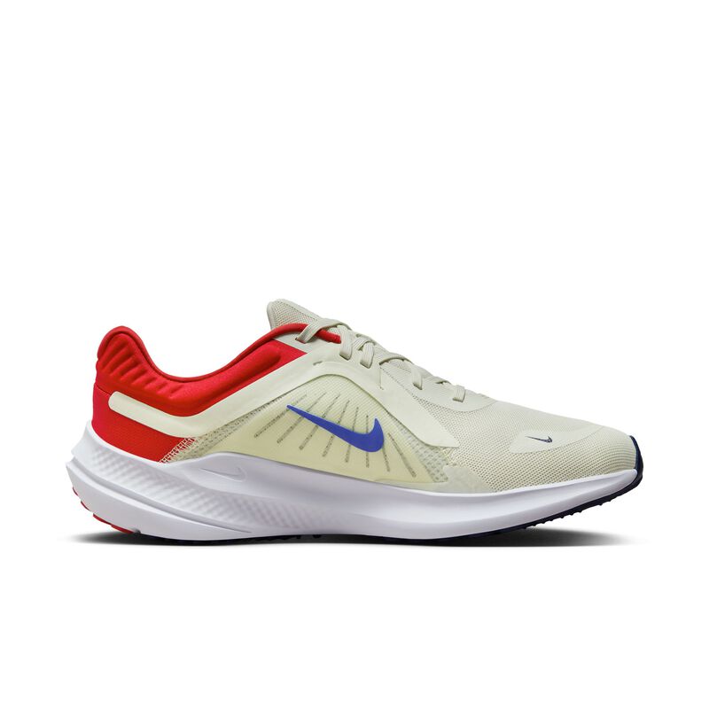 Nike Quest 5, Mar de cristal/Rojo universitario/Blanco/Azul gozo, hi-res