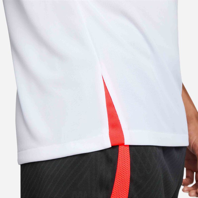 Nike Dri-FIT Strike, Blanco/Negro/Carmesí Brillante, hi-res