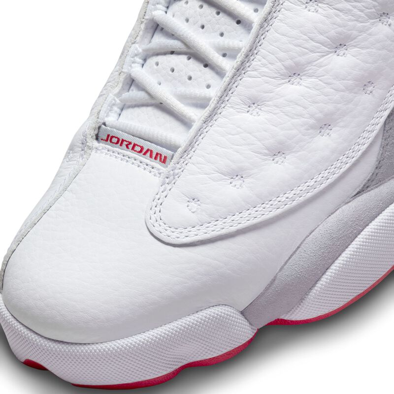 Air Jordan 13 Retro, Blanco/Gris lobo/Rojo, hi-res