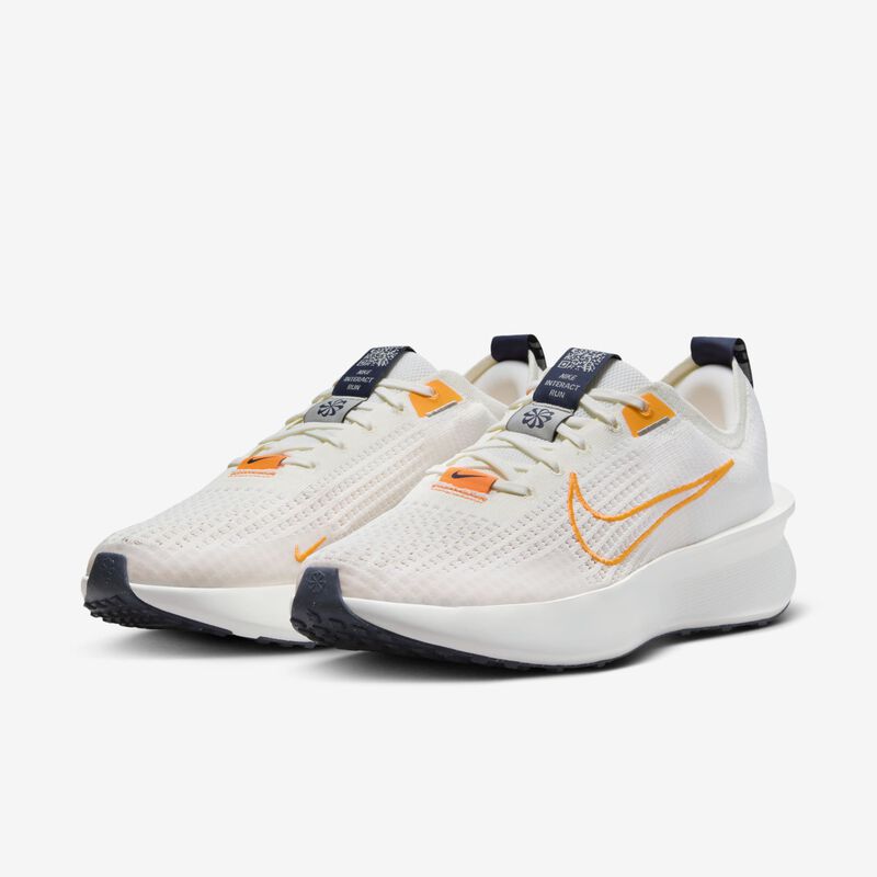 Nike Interact Run, Vela/Tinte Platino/Blanco Cumbre/Naranja Total, hi-res
