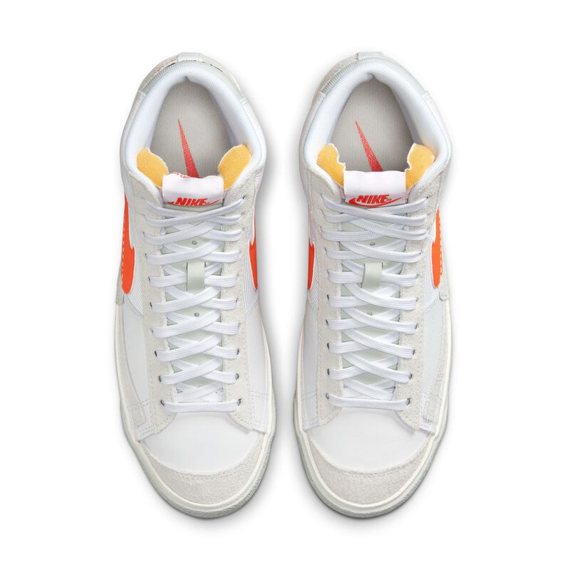 Nike Blazer Mid Pro Club, Blanco/Vela/Plata claro/Naranja de seguridad, hi-res