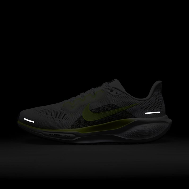 Nike Pegasus 41, Blanco/Negro/Volt, hi-res
