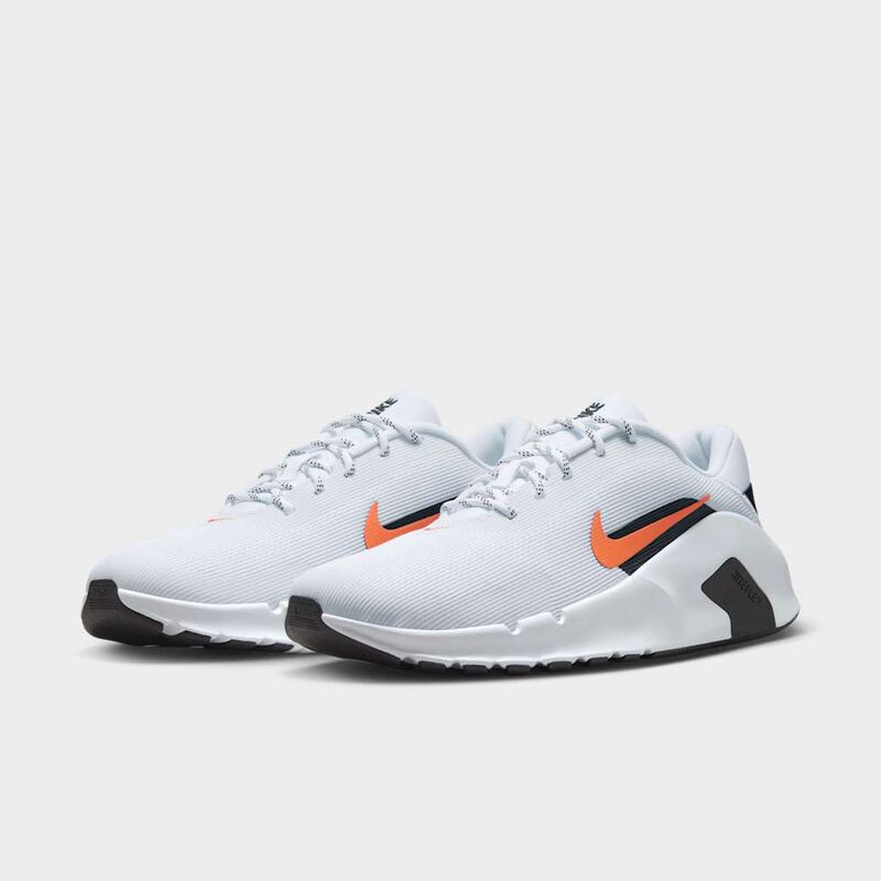 Nike Flex Train, Blanco/Negro/Naranja seguridad, hi-res