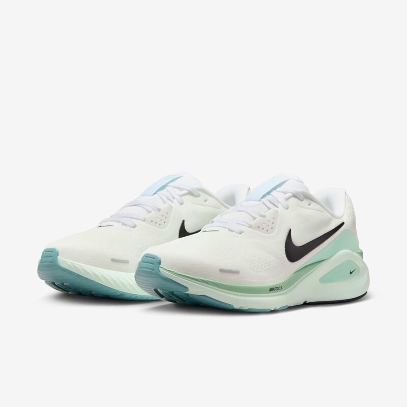 Nike Structure 26, Espuma Blanca/Negra-Apenas Verde-Menta, hi-res