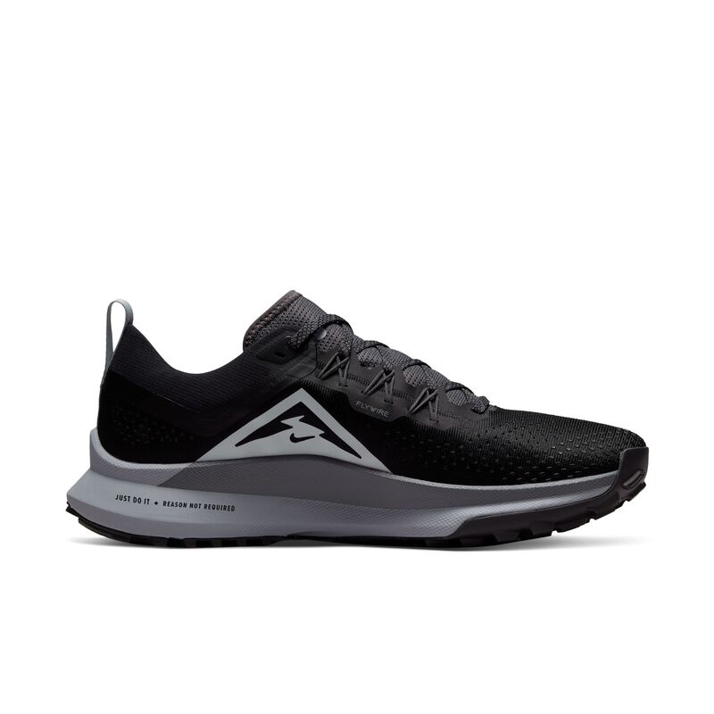 Nike React Pegasus Trail 4, Negro/Gris oscuro/Gris lobo/Halo, hi-res