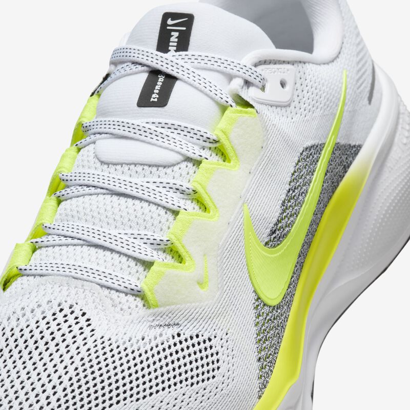 Nike Pegasus 41, Blanco/Negro/Volt, hi-res
