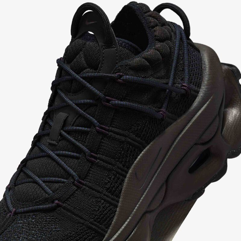Nike Air Max Flyknit Venture, Negro/Castaño Terciopelo/Azul Oscuro/Cacao Wow, hi-res