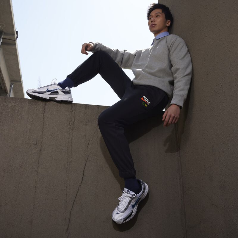 Nike Initiator, Blanco/Gris azulado metálico/Obsidiana, hi-res