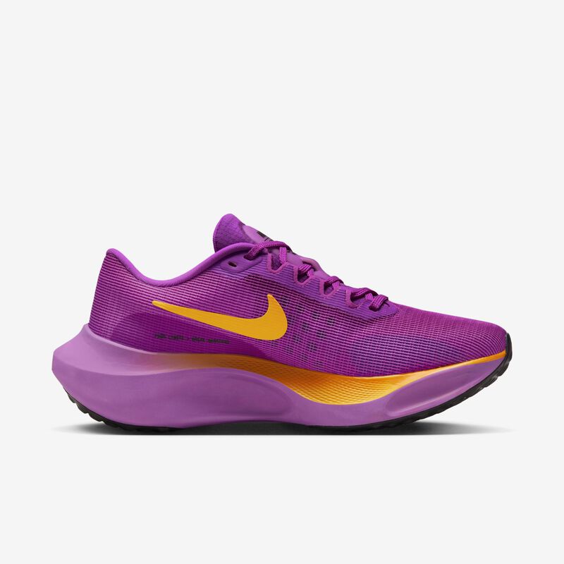 Nike Zoom Fly 5, Hiper Violeta/Negro/Naranja Láser, hi-res