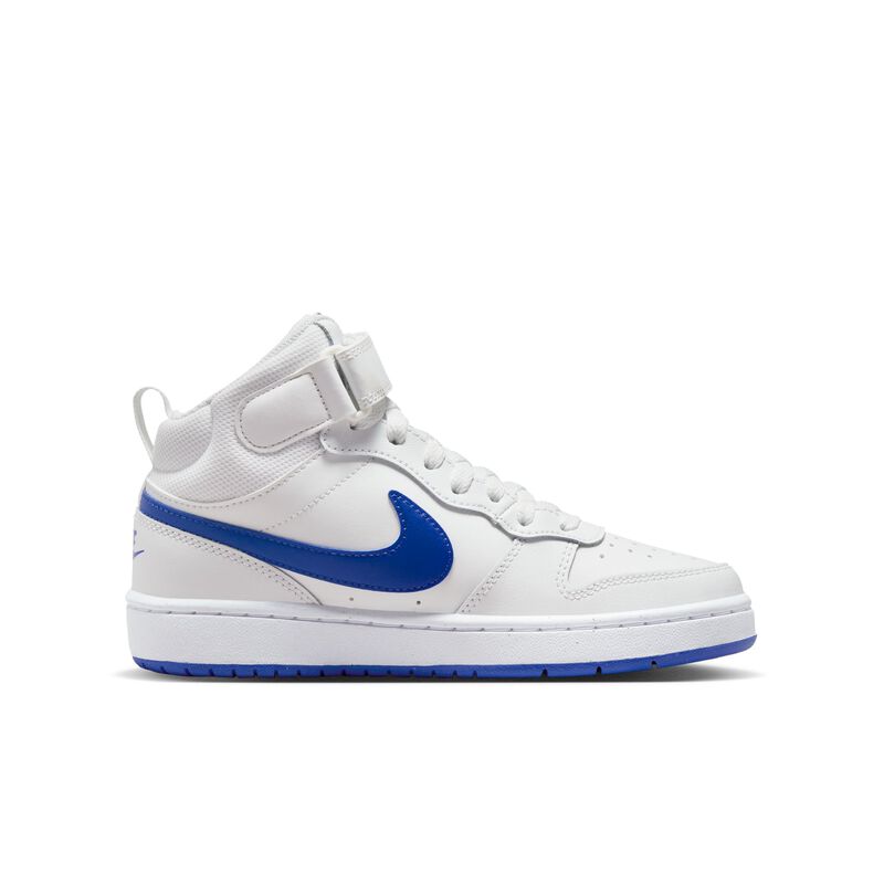 Nike Court Borough Mid 2, Blanco cumbre/Hyper royal-blanco, hi-res