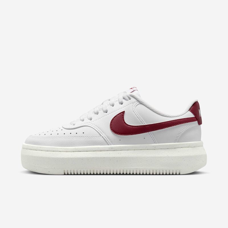 Nike Court Vision Alta, Blanco/Vela/Rojo Team, hi-res