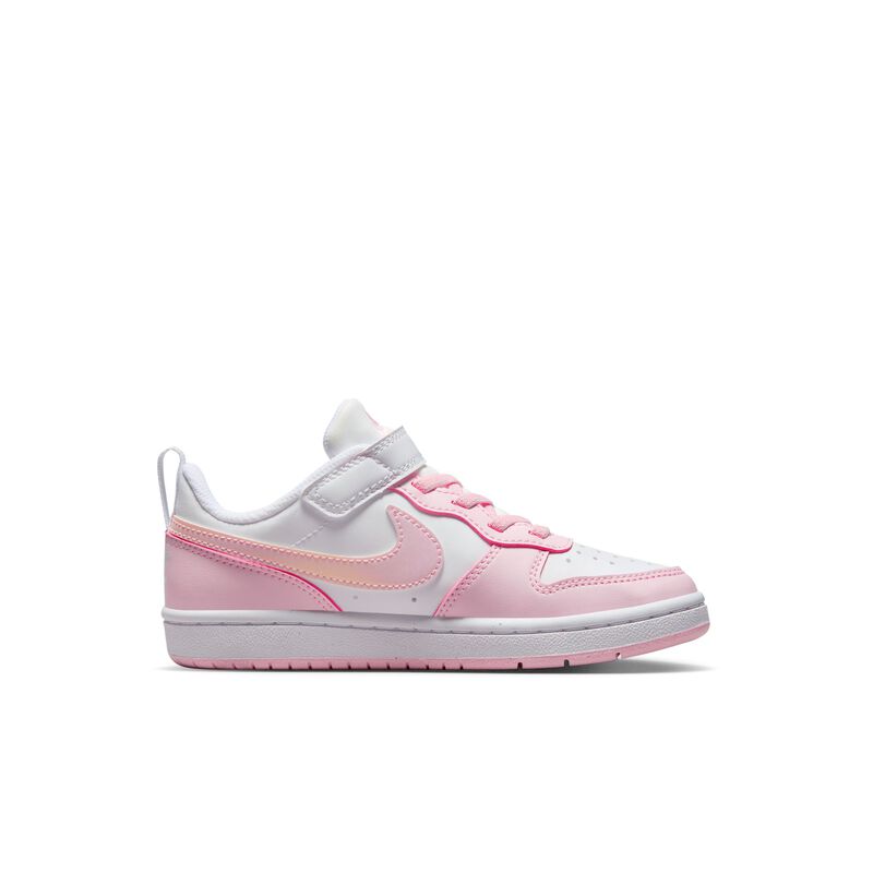 Nike Court Borough Low Recraft, Blanco/Espuma rosa, hi-res