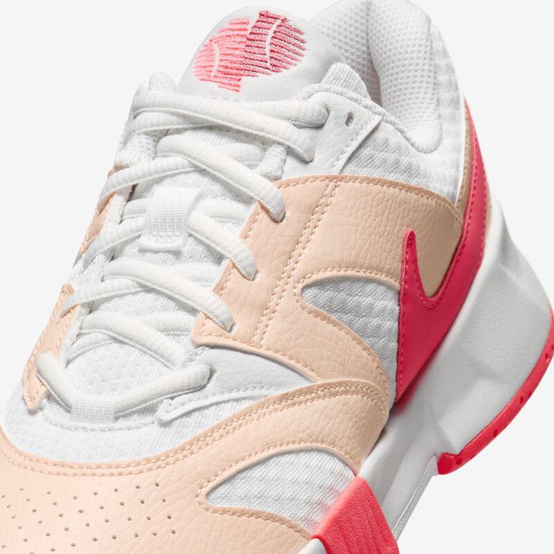 NikeCourt Lite 4, Blanco/Tinte Carmesí/Rosa Margarita/Ponche Cálido, hi-res