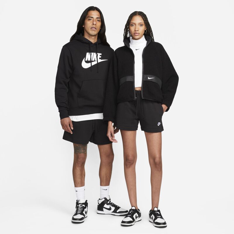 Nike Sportswear Club Fleece, Negro/Blanco, hi-res