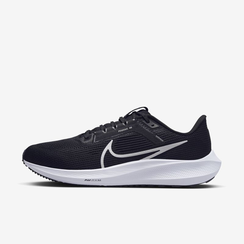 Nike Pegasus 40, Negro/Iron Grey/Blanco, hi-res