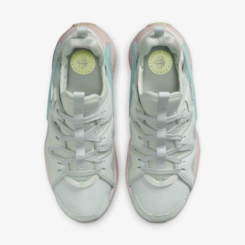 Nike Air Huarache Craft, Plata claro/Océano felicidad/Rosa Oxford/Tinte limón, hi-res