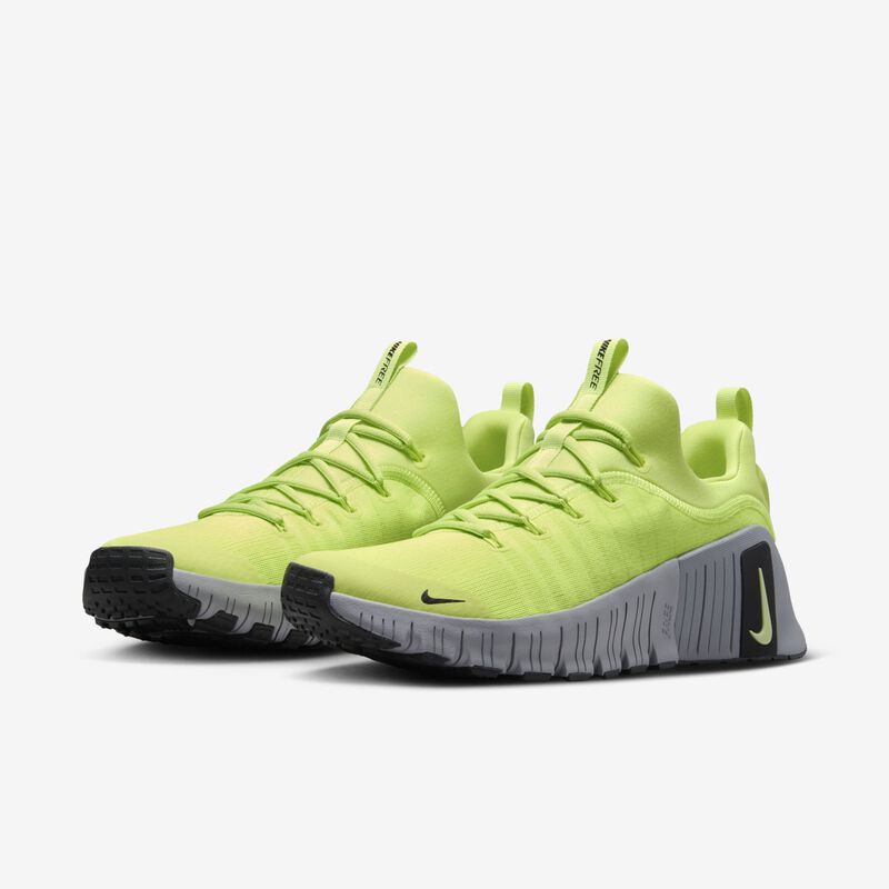 Nike Free Metcon 6, Toque De Limón Claro/Gris Cemento/Negro/Toque De Limón Claro, hi-res