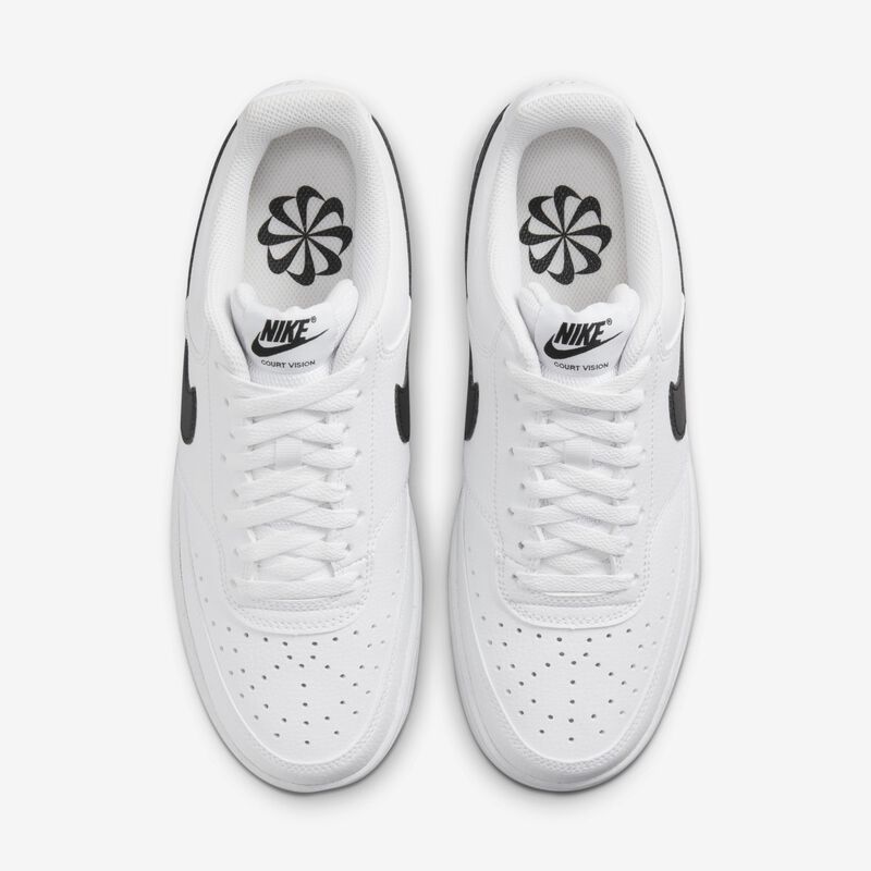 Nike Court Vision Low Next Nature, Blanco/Negro-Blanco, hi-res
