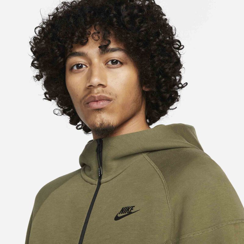 Nike Sportswear Tech Fleece Windrunner, Oliva medio/Negro, hi-res