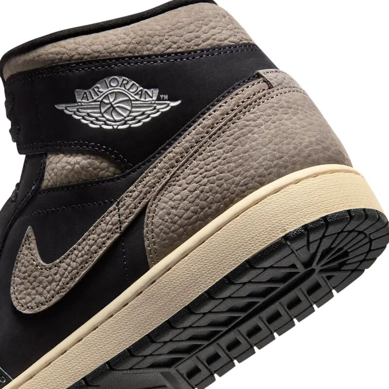 Zapatilla Air Jordan&nbsp;1 Mid SE, Negro, hi-res